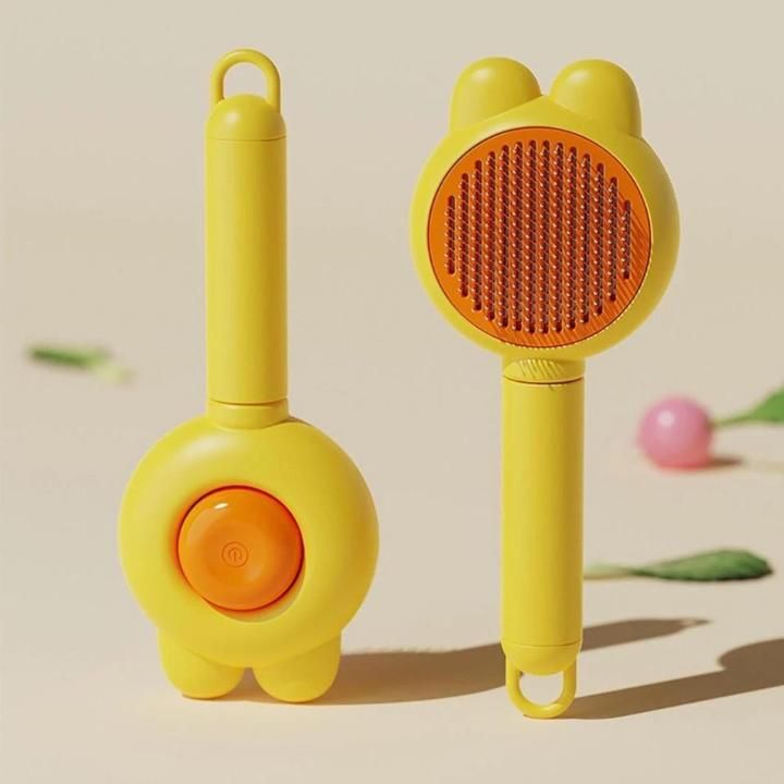 Rabbit-Ear Style Grooming Comb For Pet