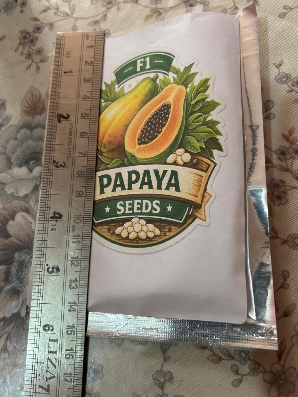 Hybrid Dwarf Papaya Seeds and Free Plant Growth Serum